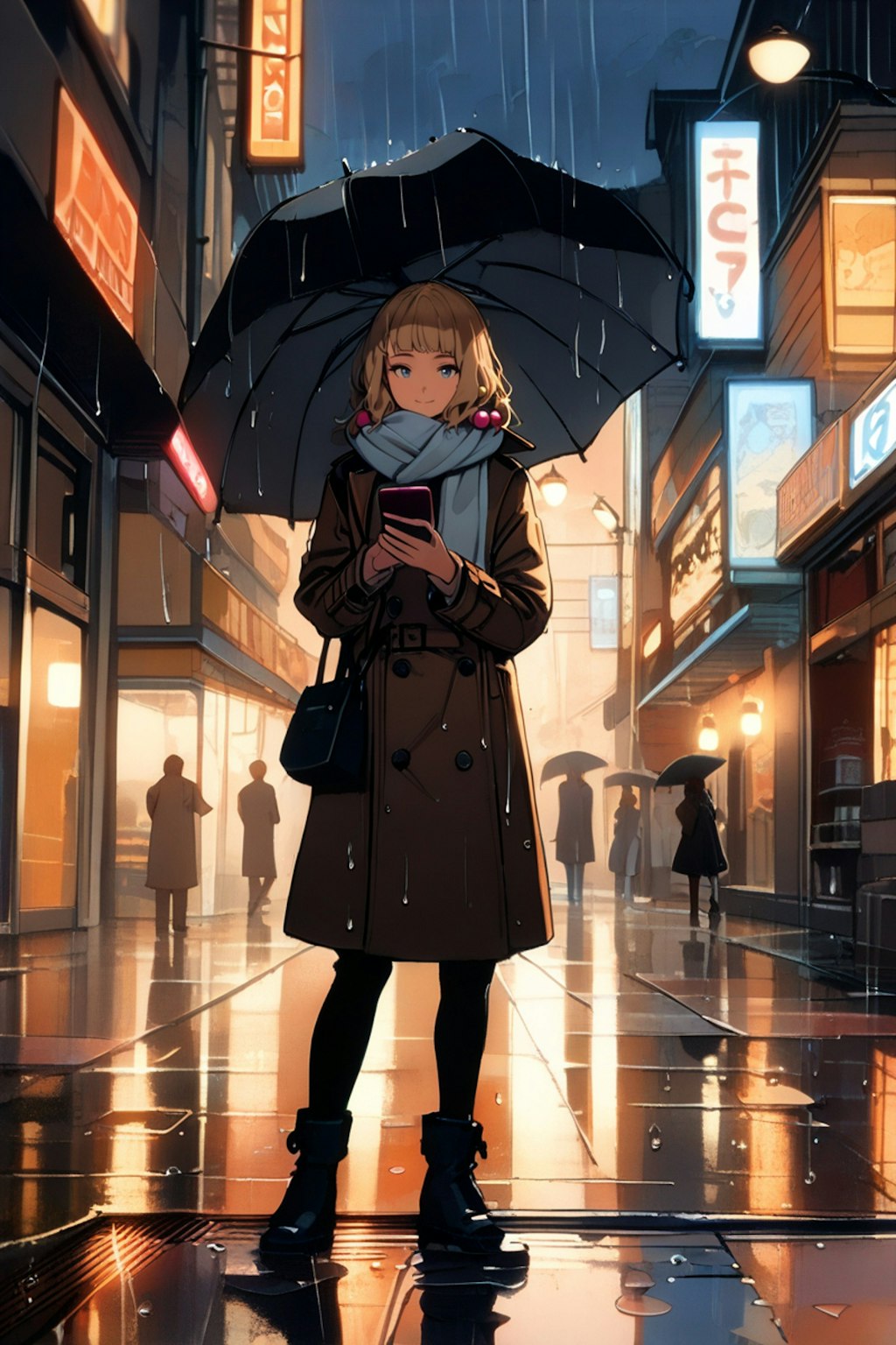 雨音と期待