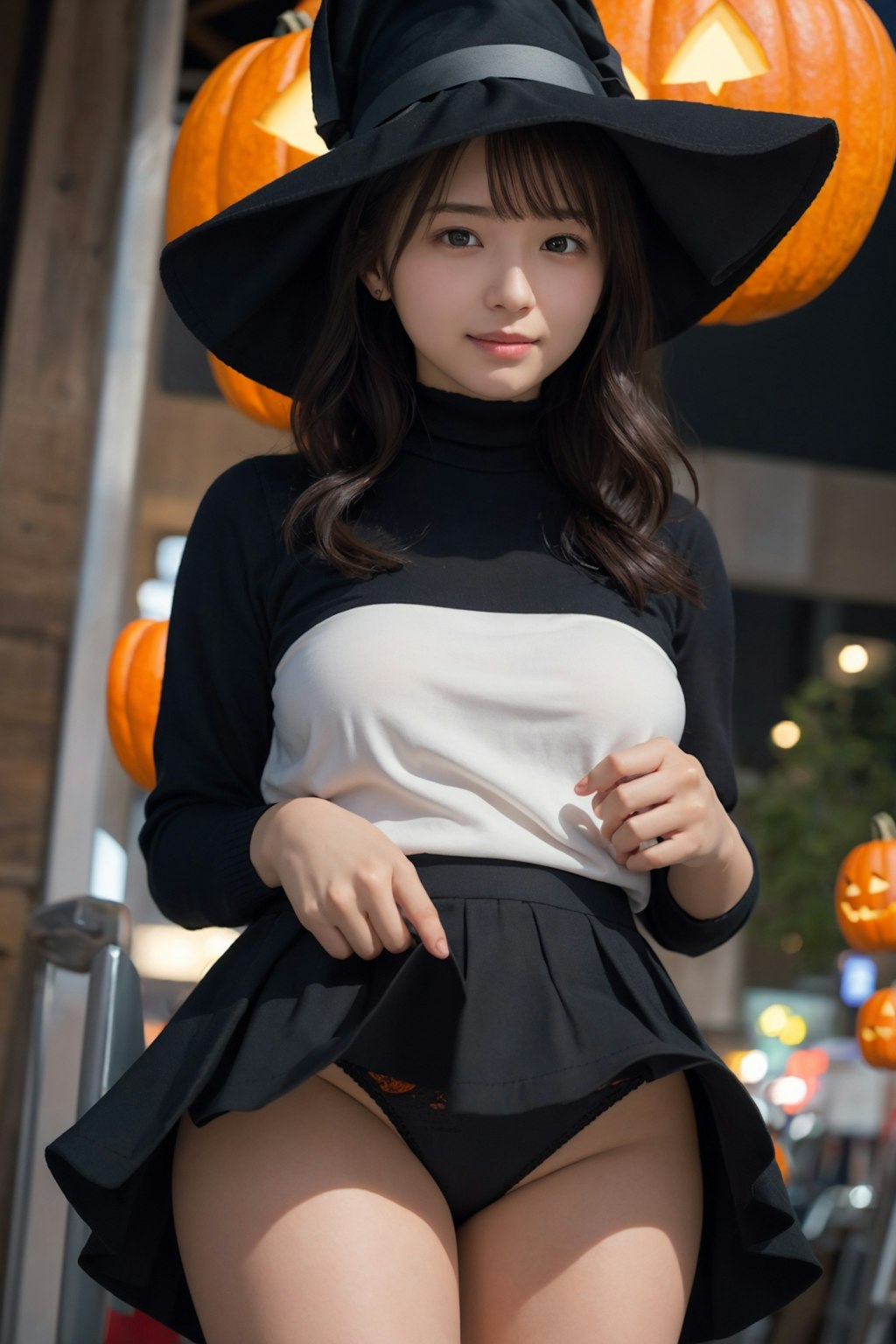 ハロウィンの女の子