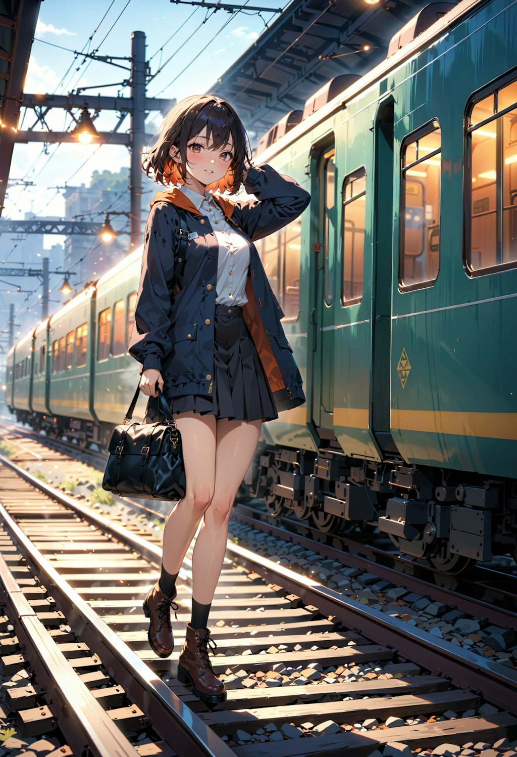 今日は鉄道電化の日