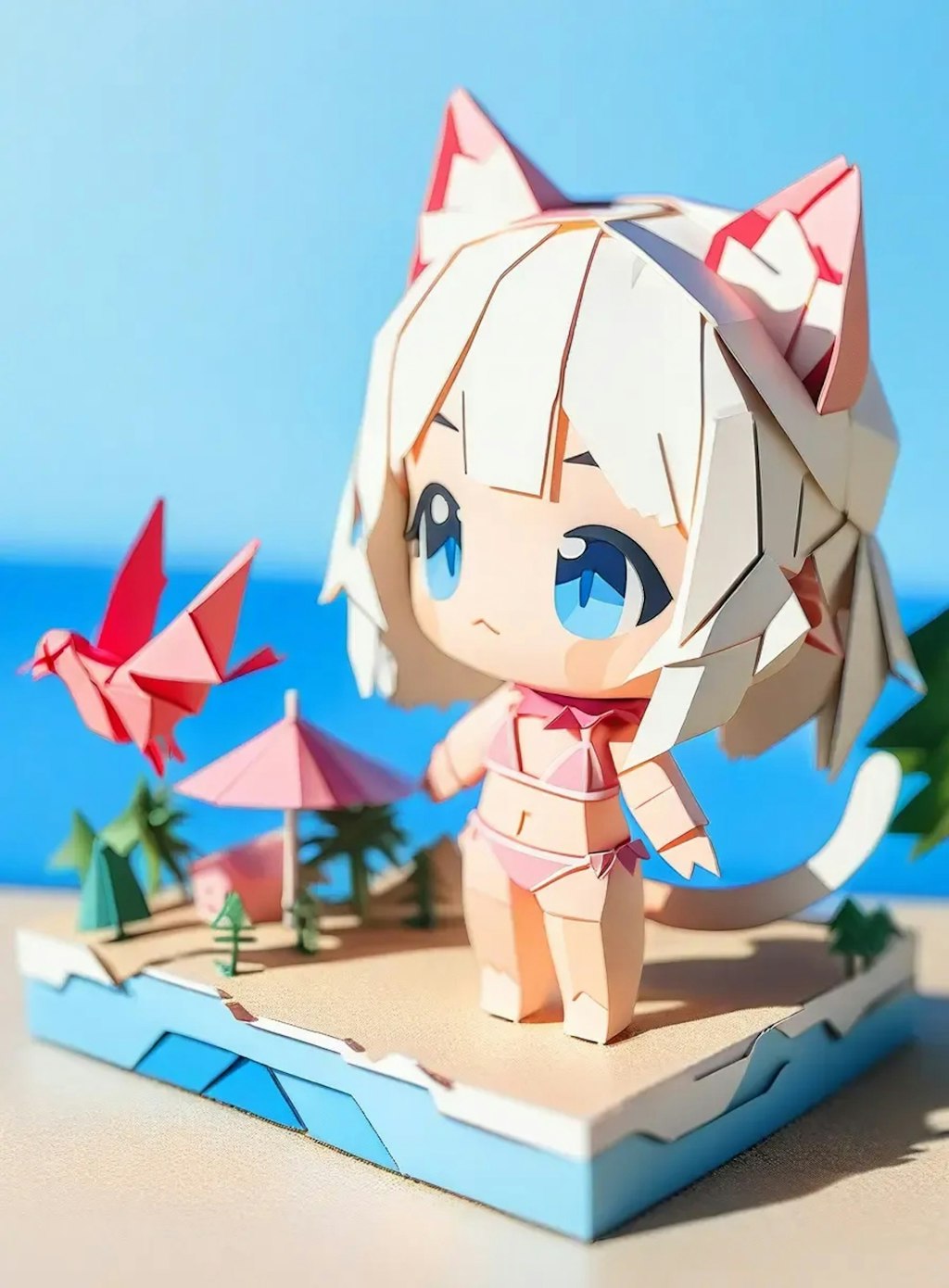 ペーパークラフト風