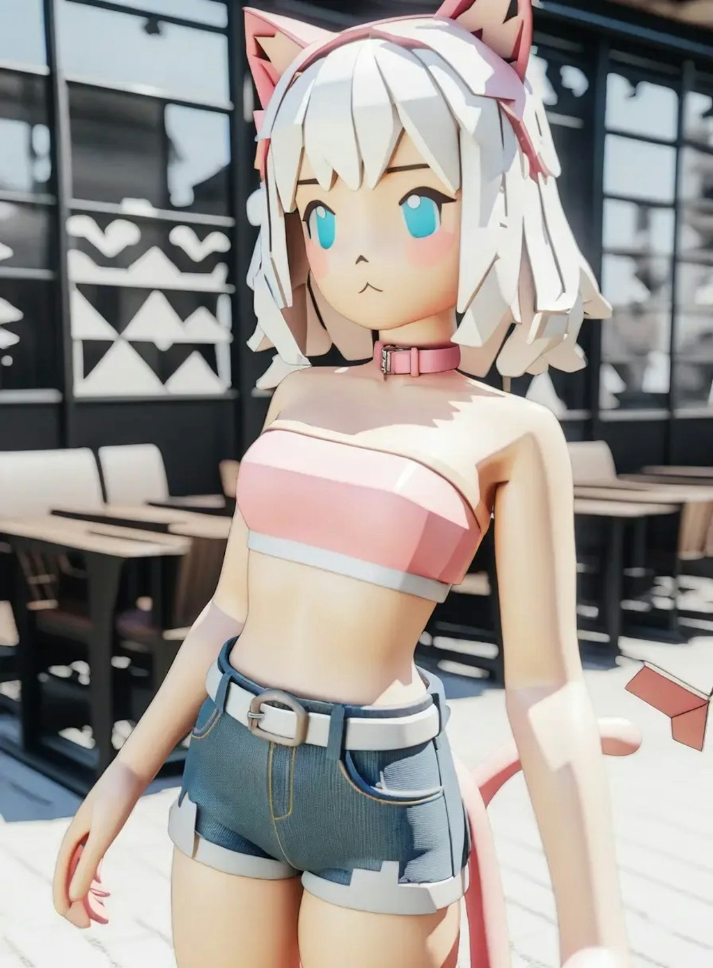 ペーパークラフト風