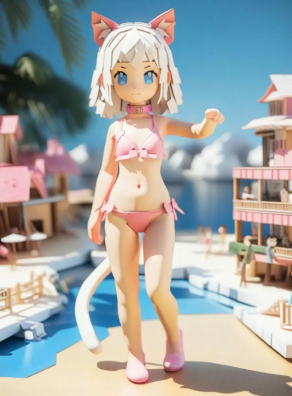 ペーパークラフト風