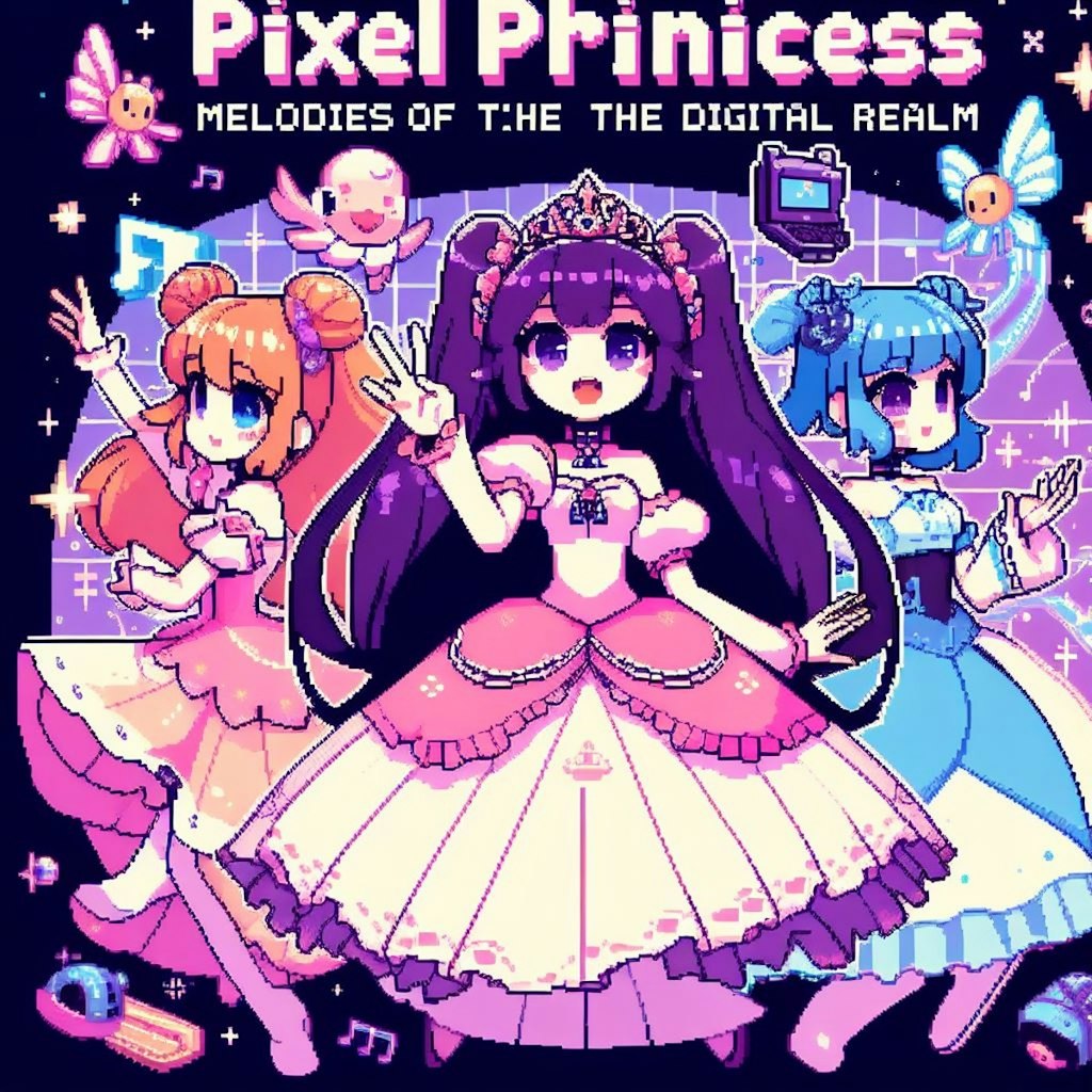 Pixel_Pop_Princess_メンバーも増えたよ🤗🤗🤗🤗🤗