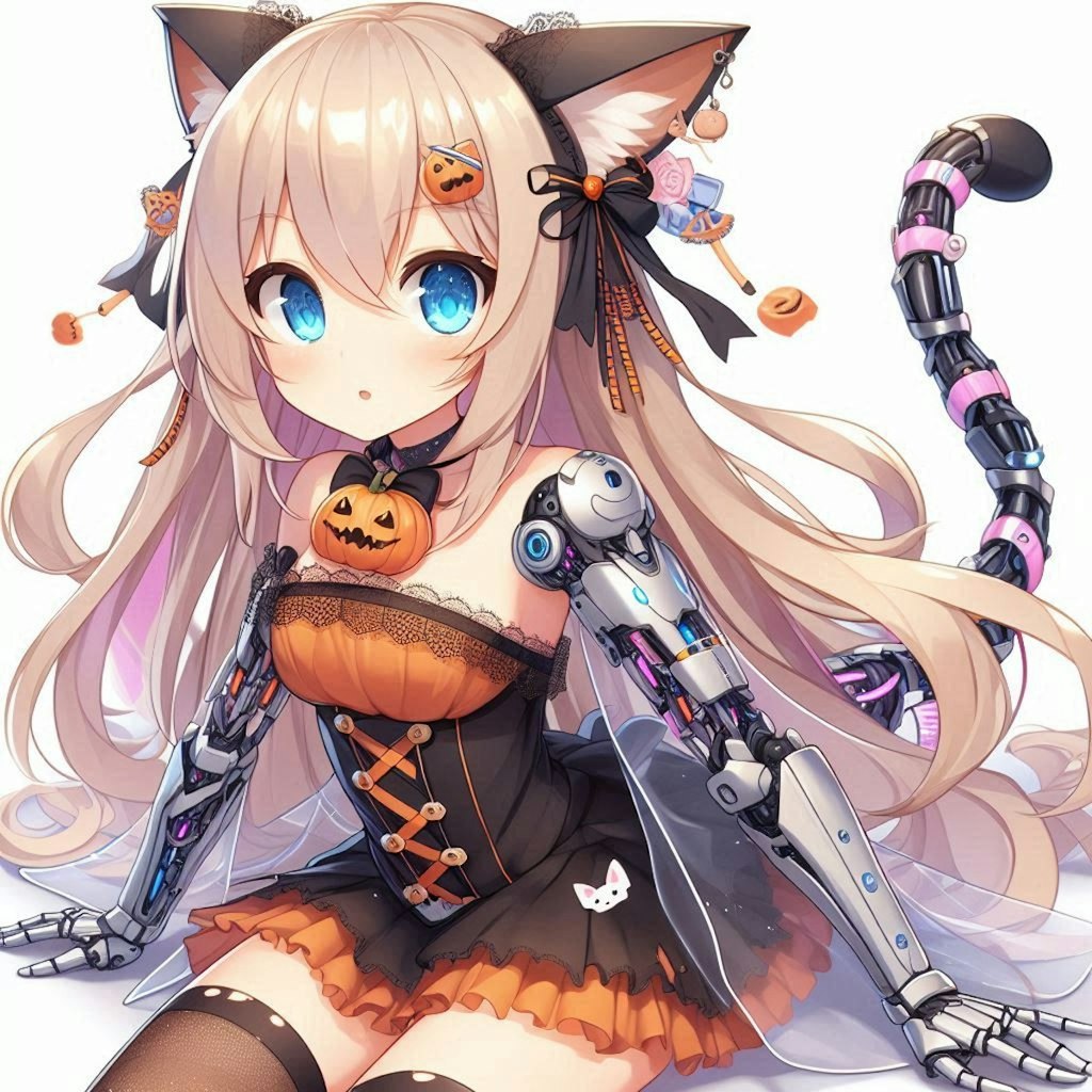 ハロウィンのミリアちゃん