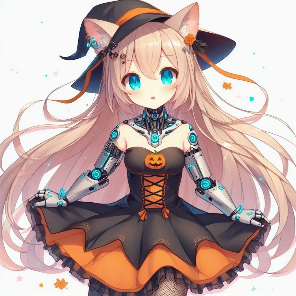 ハロウィンのミリアちゃん