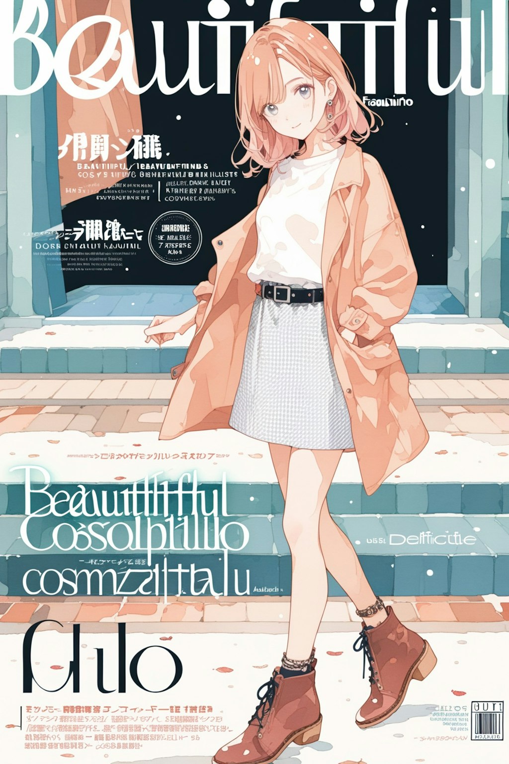 秋服特集のファッション誌（1）