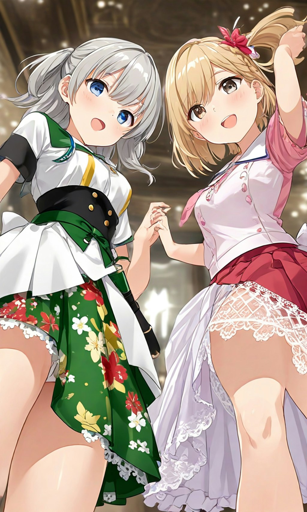 パンチラとセーラー服と女子高校生と