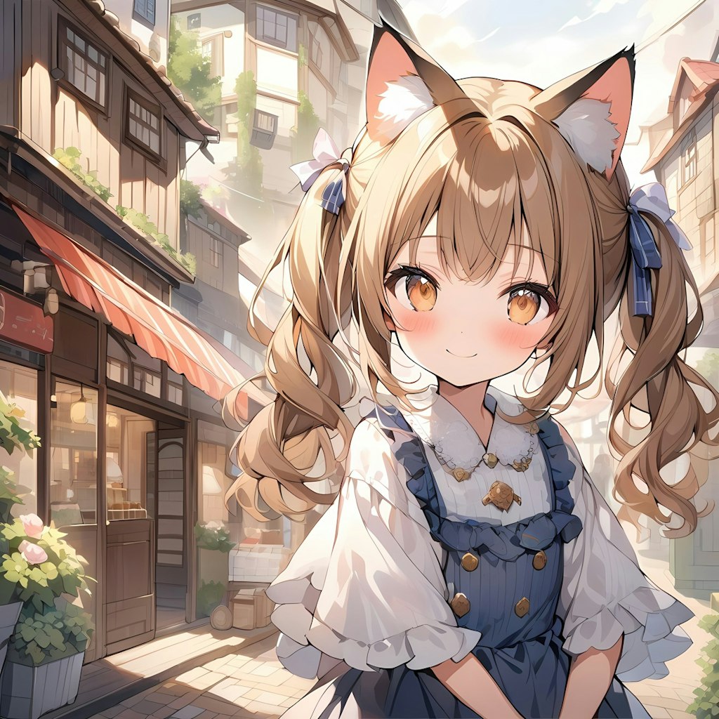 猫耳娘。