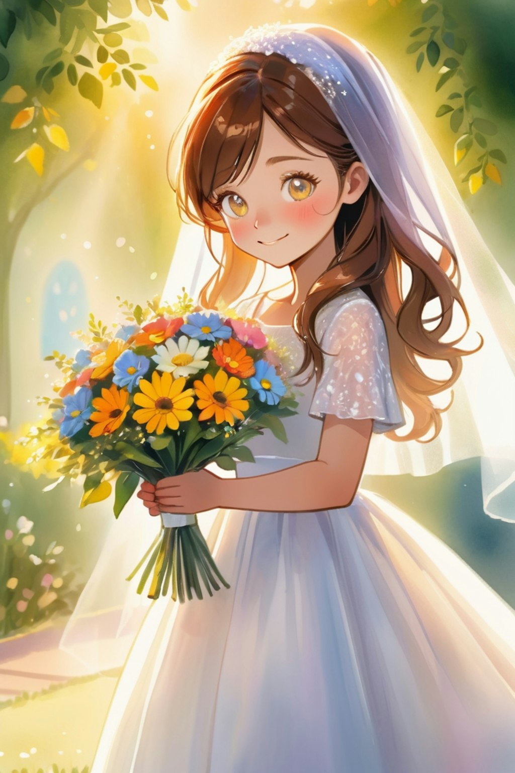 子供達と結婚式