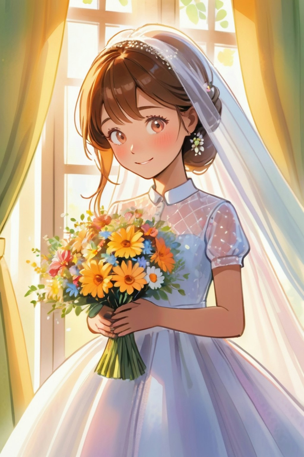 子供達と結婚式