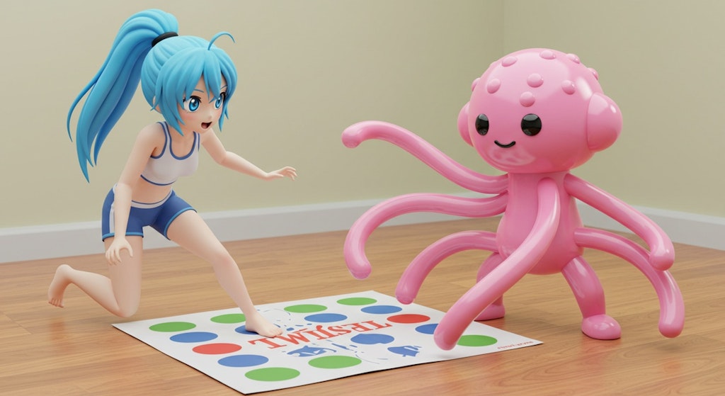 ももほうくんと、ツ〇〇ターゲーム