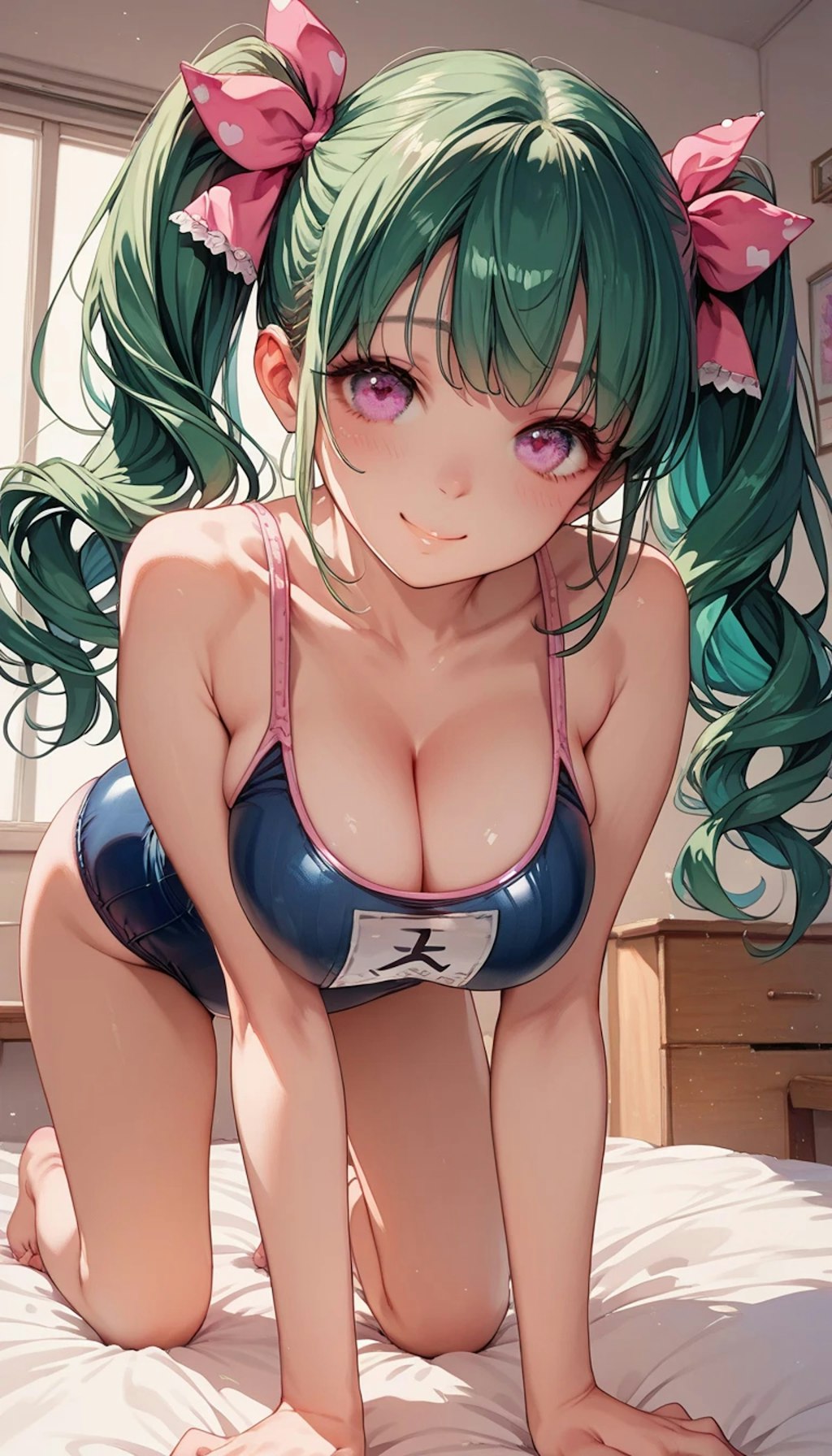 スクール水着♡Lunaちゃん