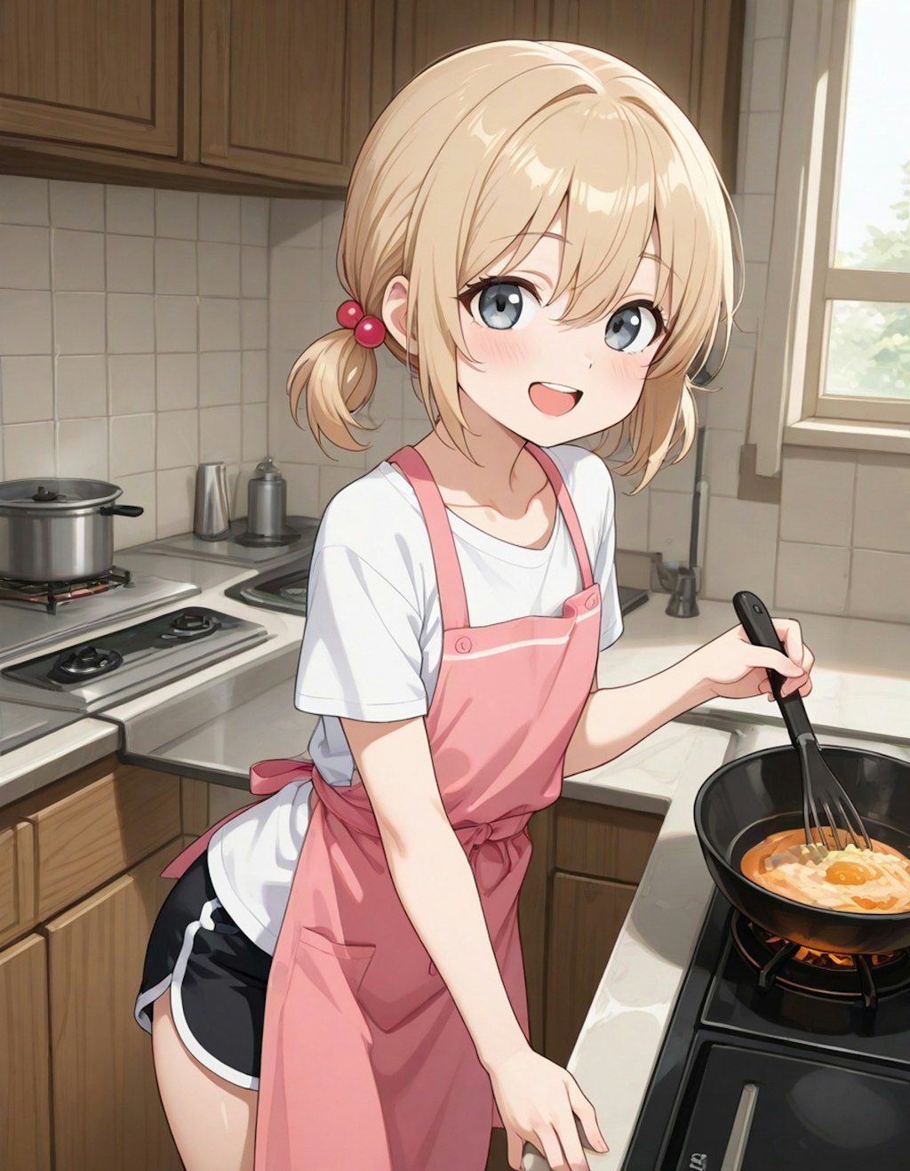 料理中に始まる禁断の関係