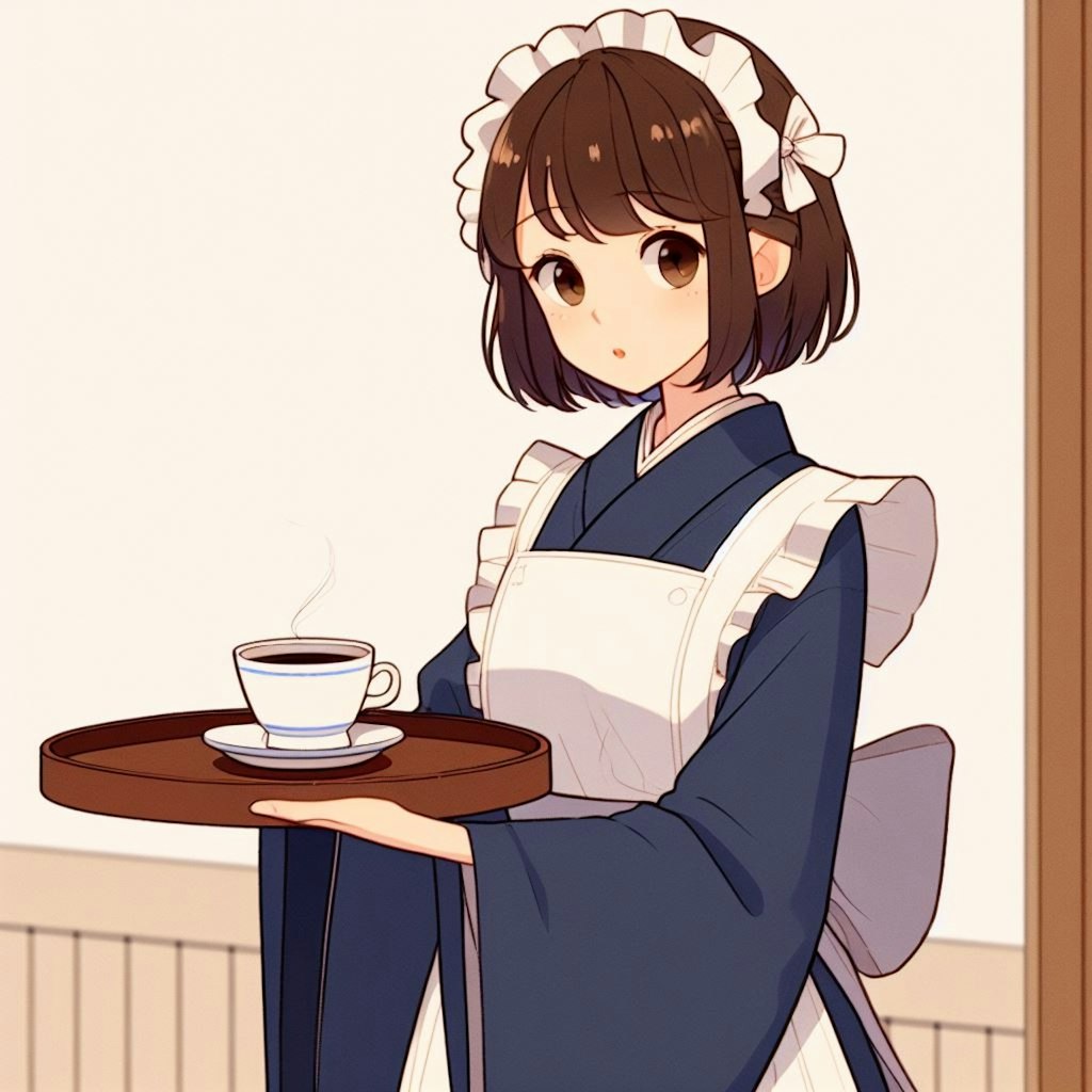 帝都で人気の喫茶店でかわいい女給さんを見かけた