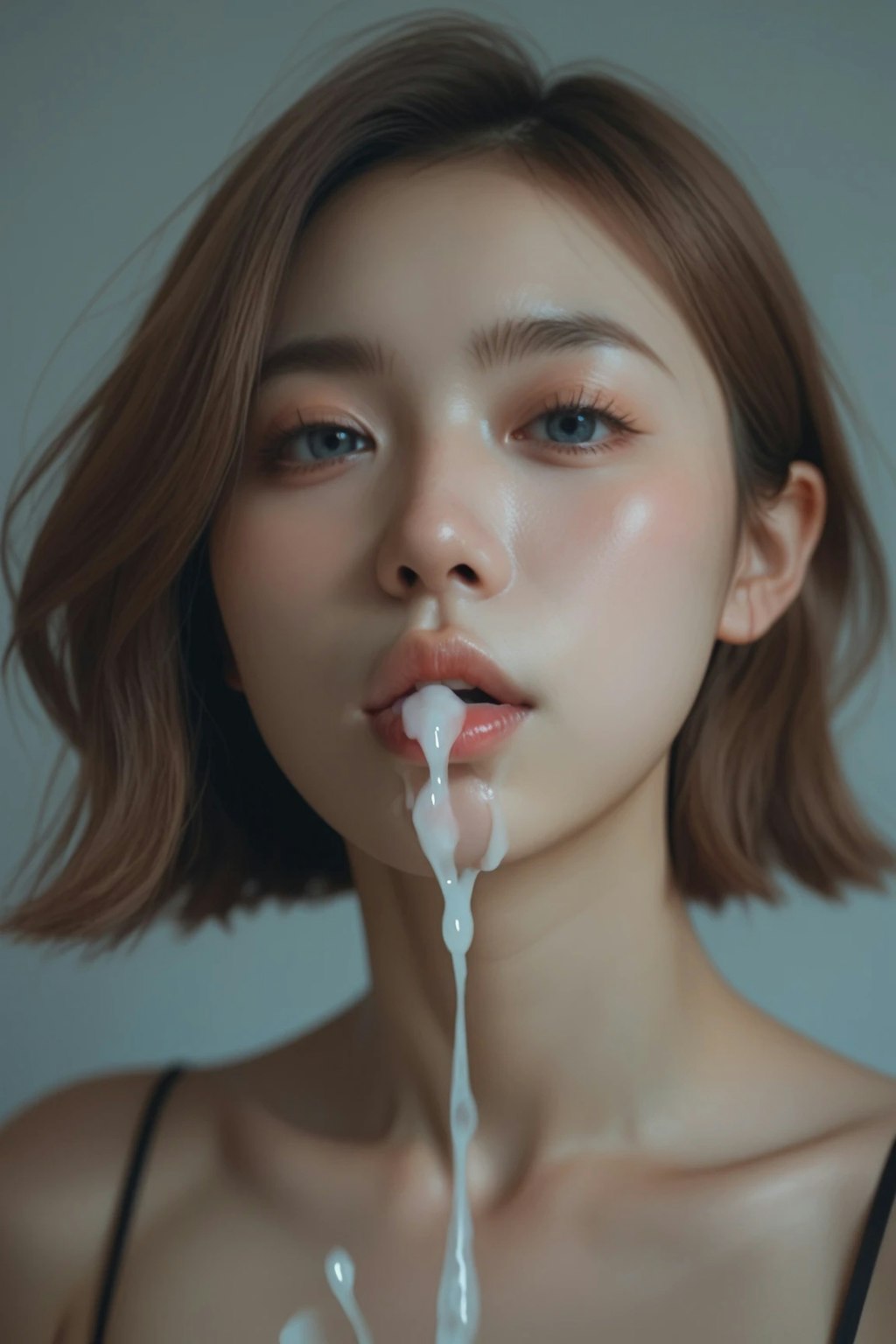 彼女に射精