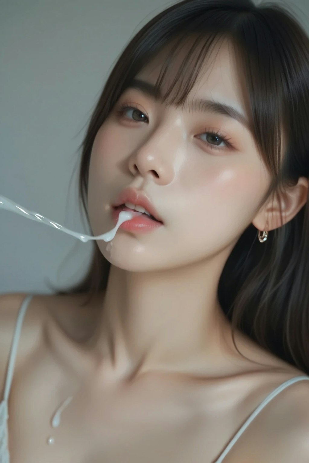 彼女に射精
