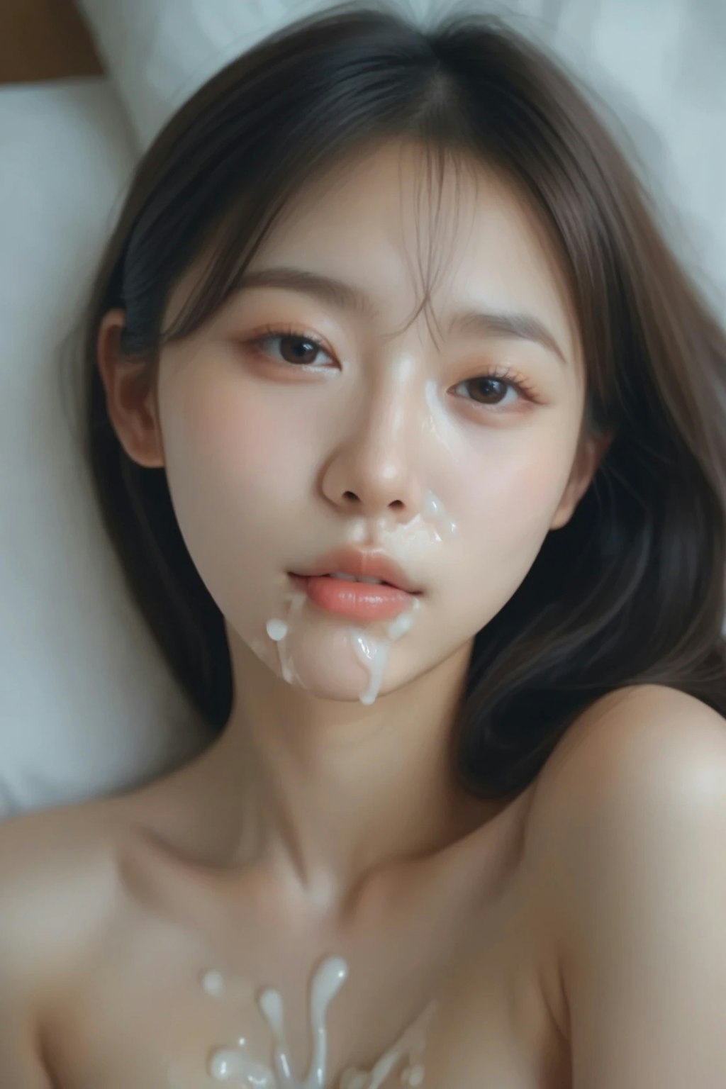 彼女に射精