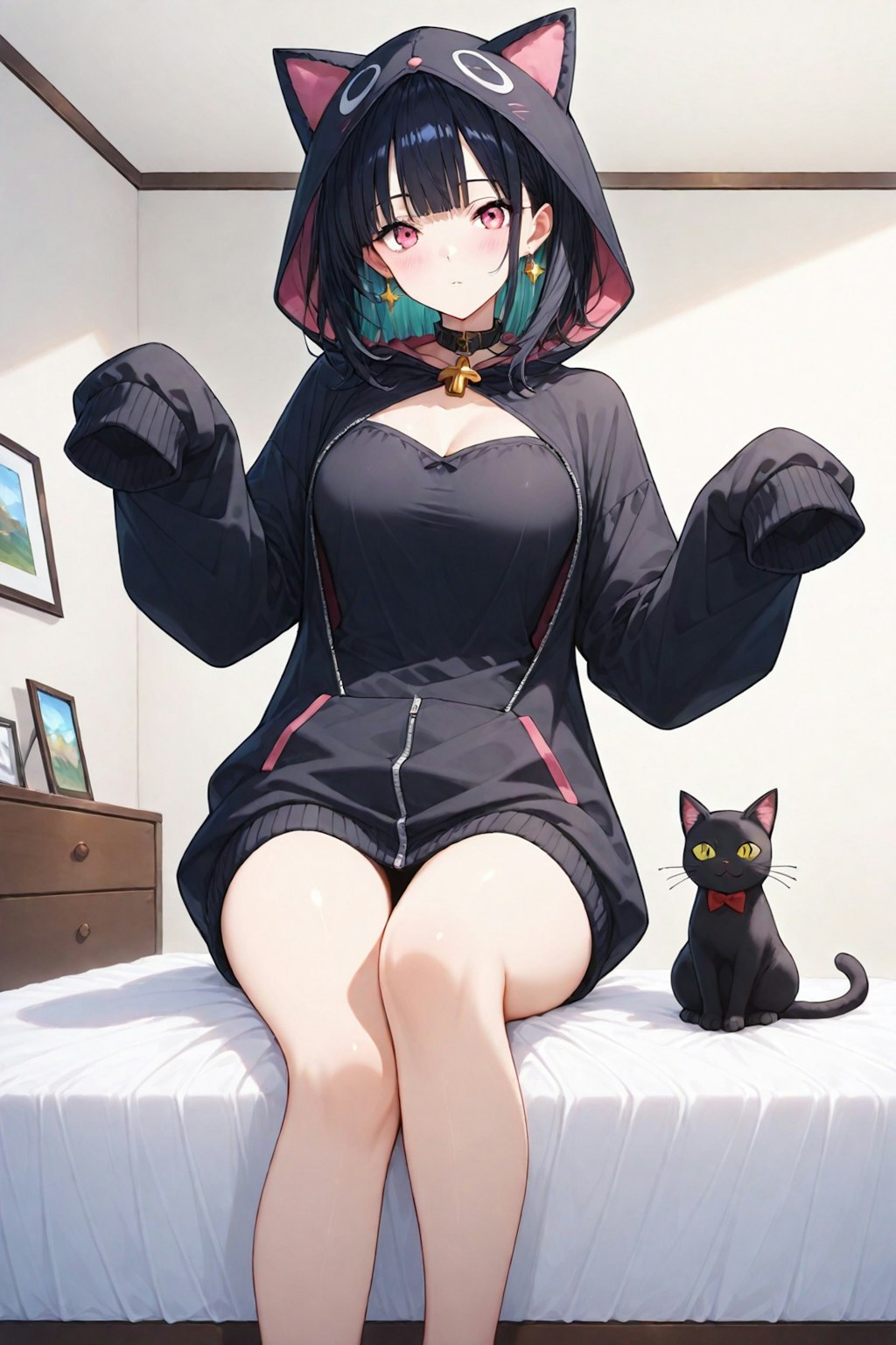 黒猫さん。