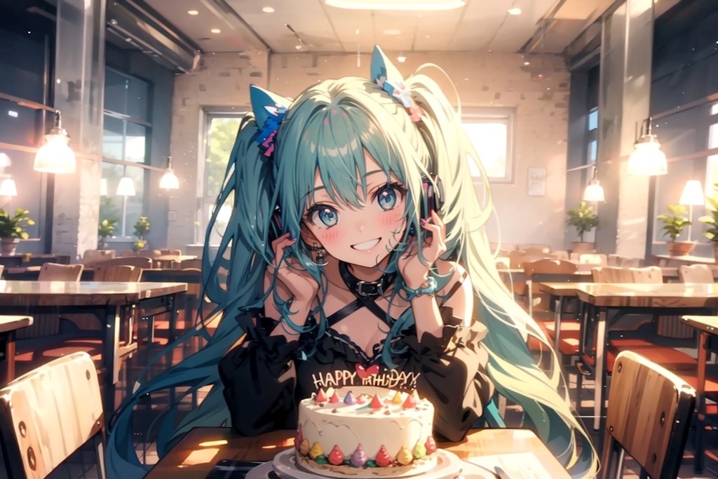 Miku, Happy Birthday!!(TOPAZ)