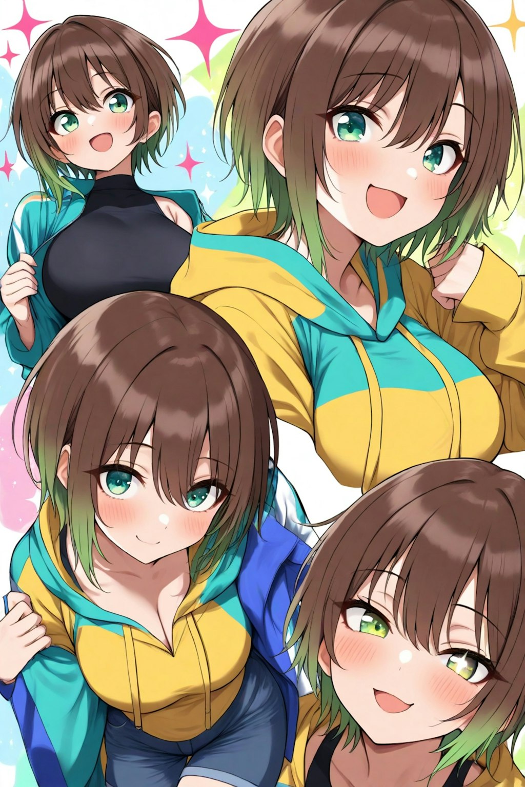 56 ボクノカラダミンナニカスゾ！なボーイッシュ