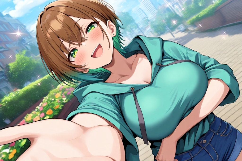 56 ボクノカラダミンナニカスゾ！なボーイッシュ