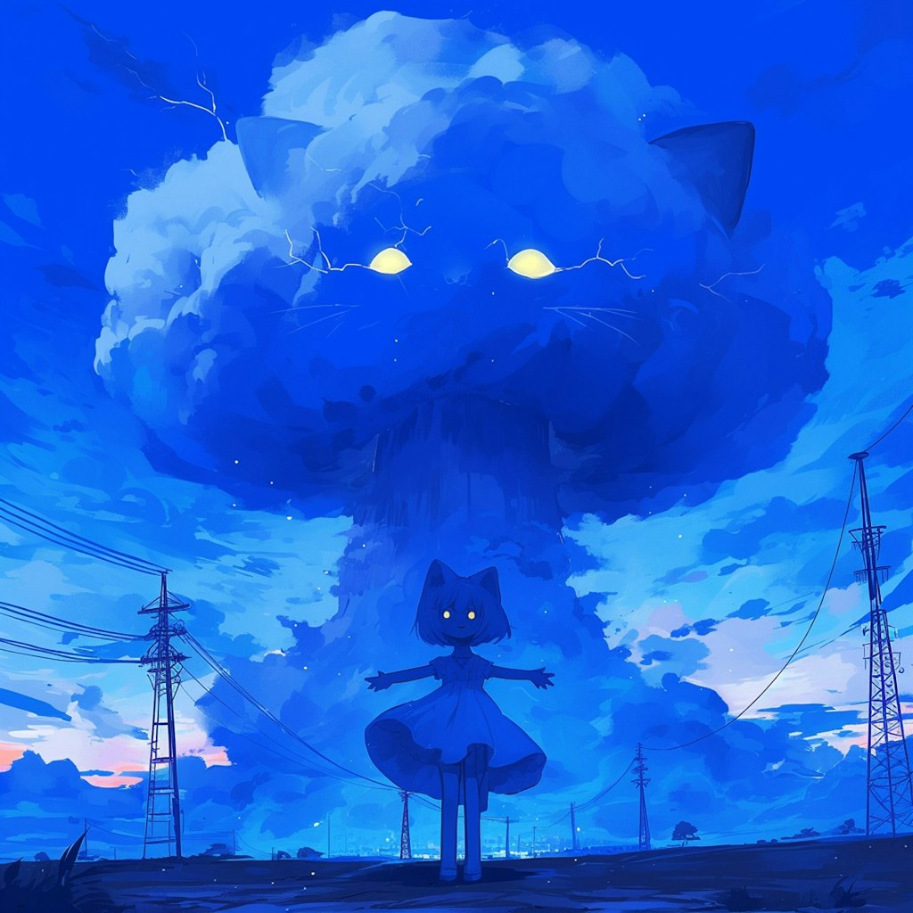 ヌコの雷雲