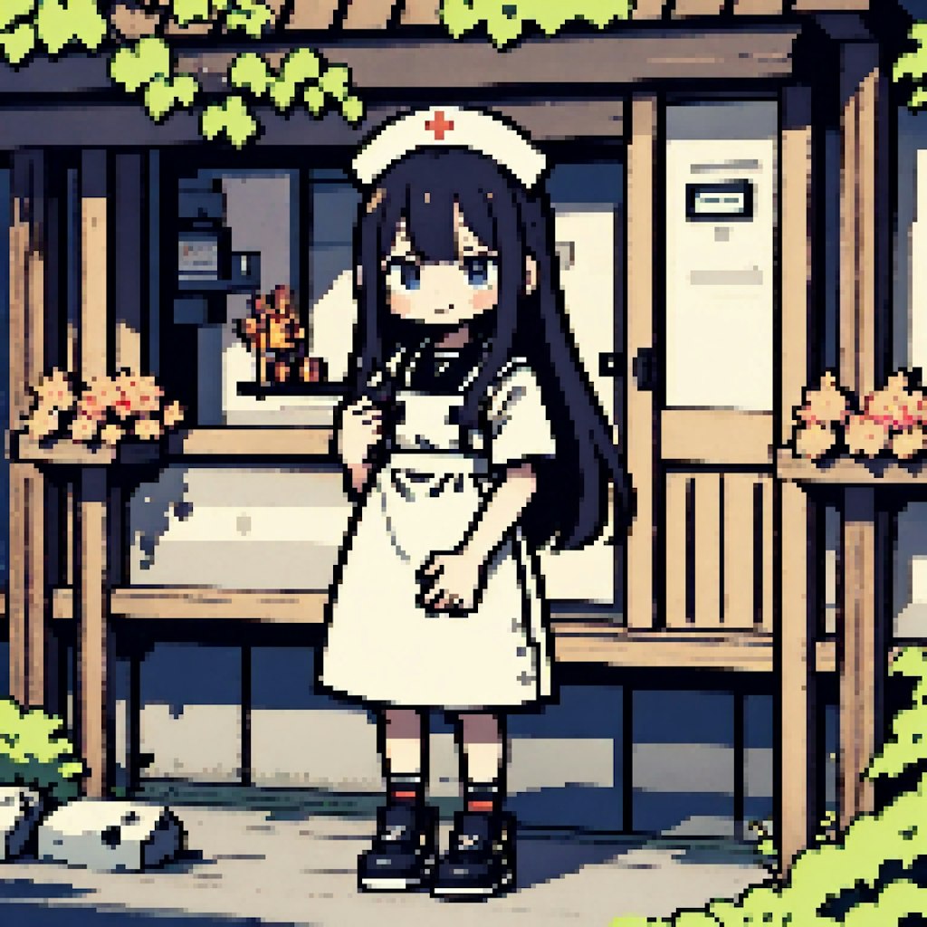 ドット絵の女の子