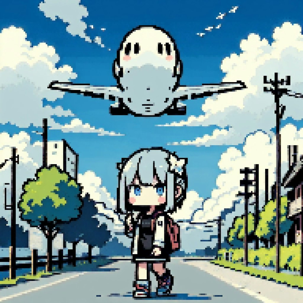 ドット絵の女の子