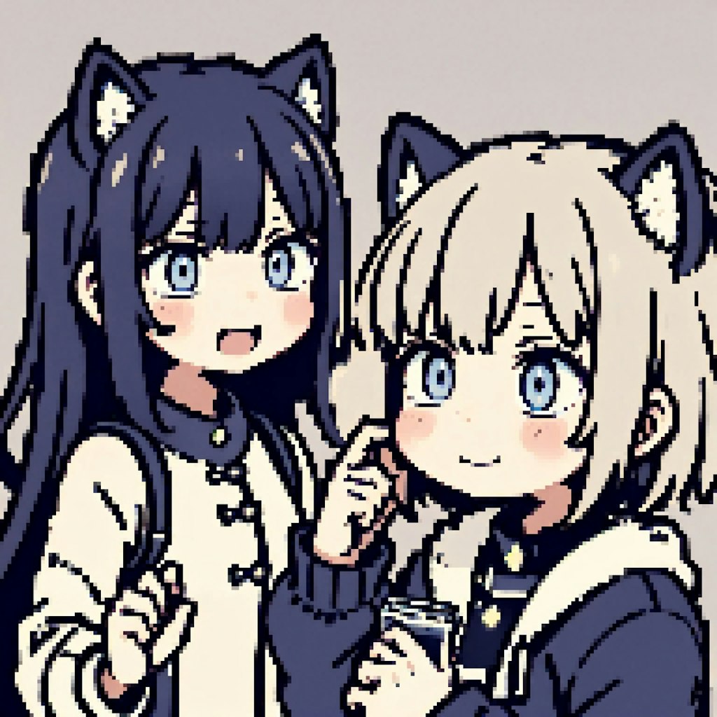 ドット絵の女の子