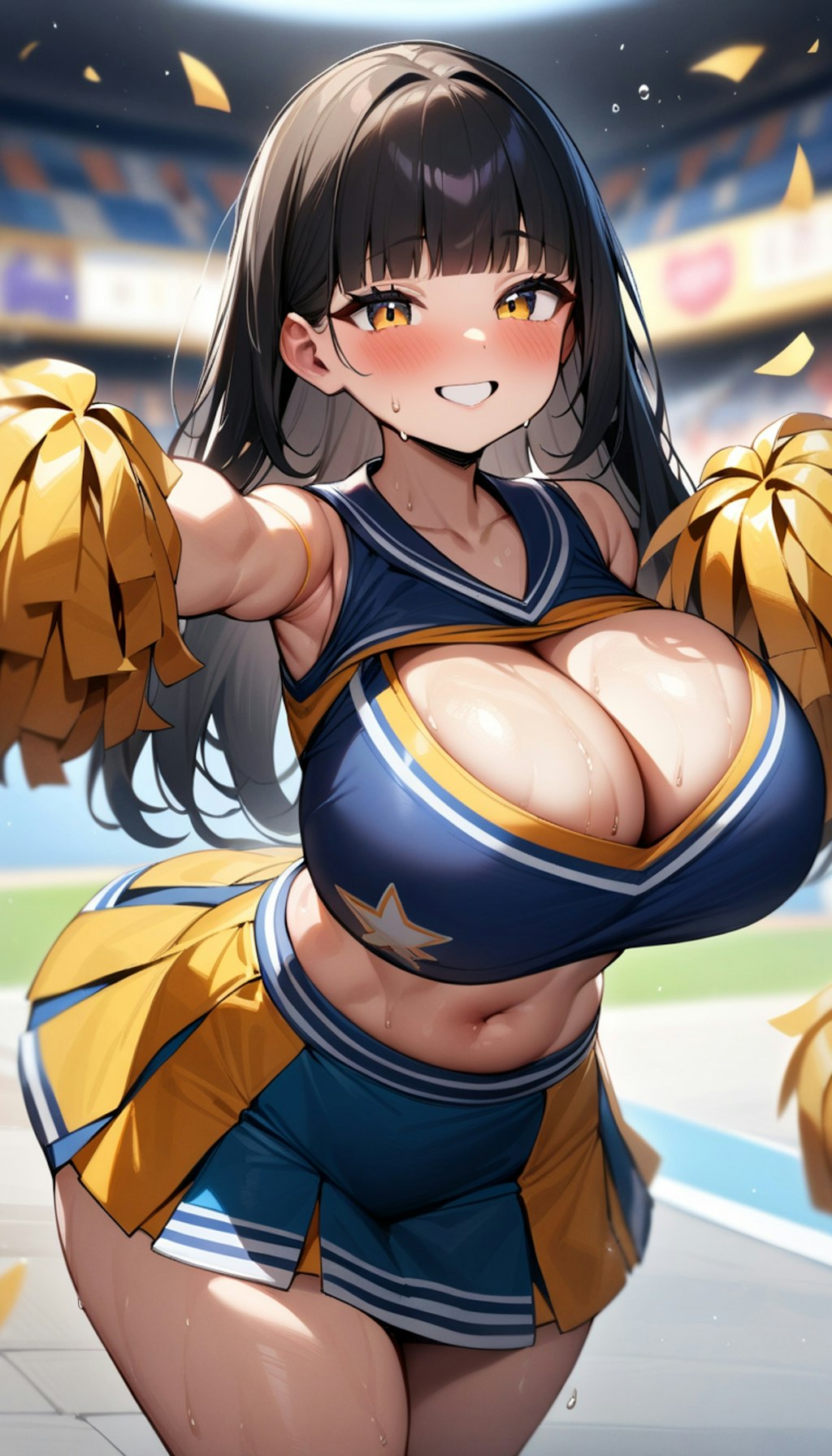 ロリ爆乳チアガール