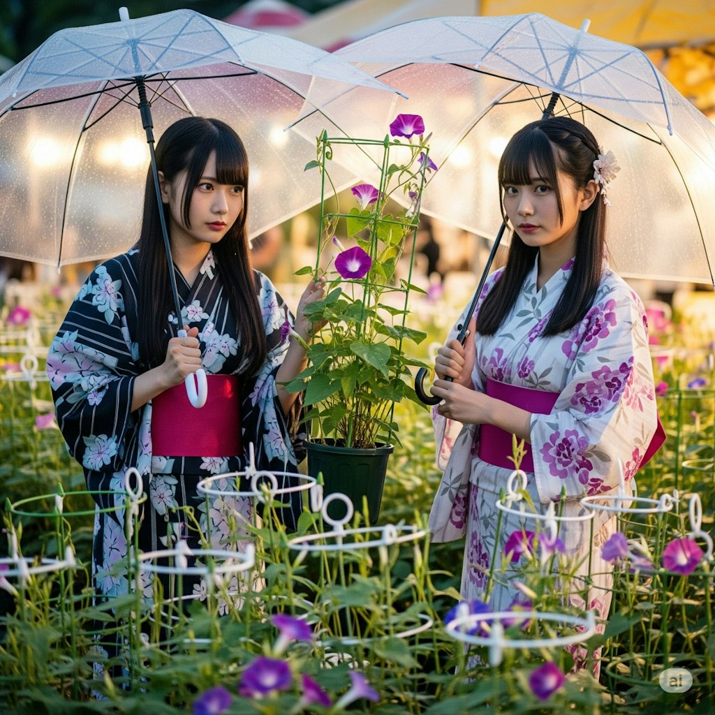 朝顔選び