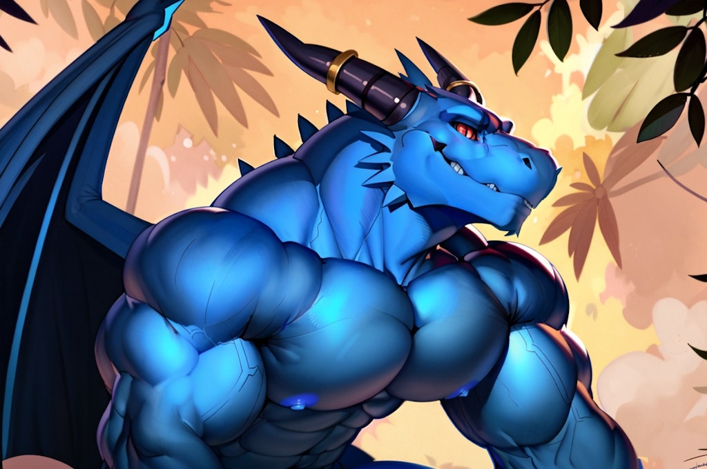 藍龍 Blue Dragon