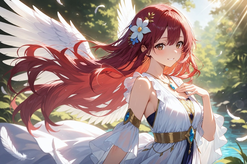 天使さん頑張ります（ミカエルさん）