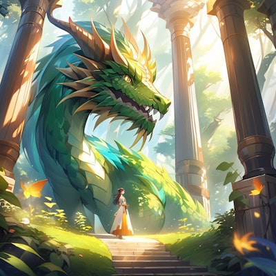 ancient green dragon