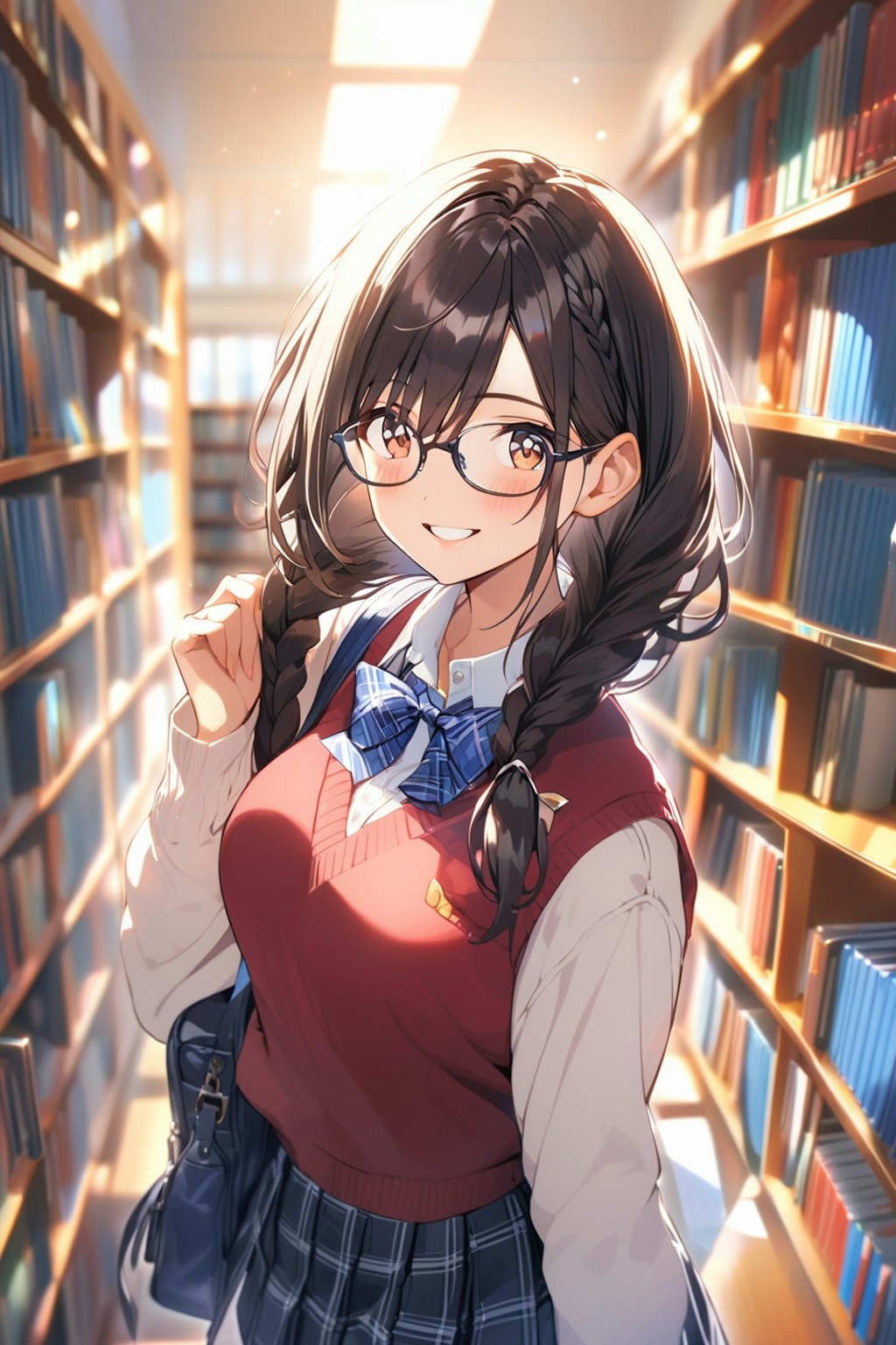 図書委員の女の子