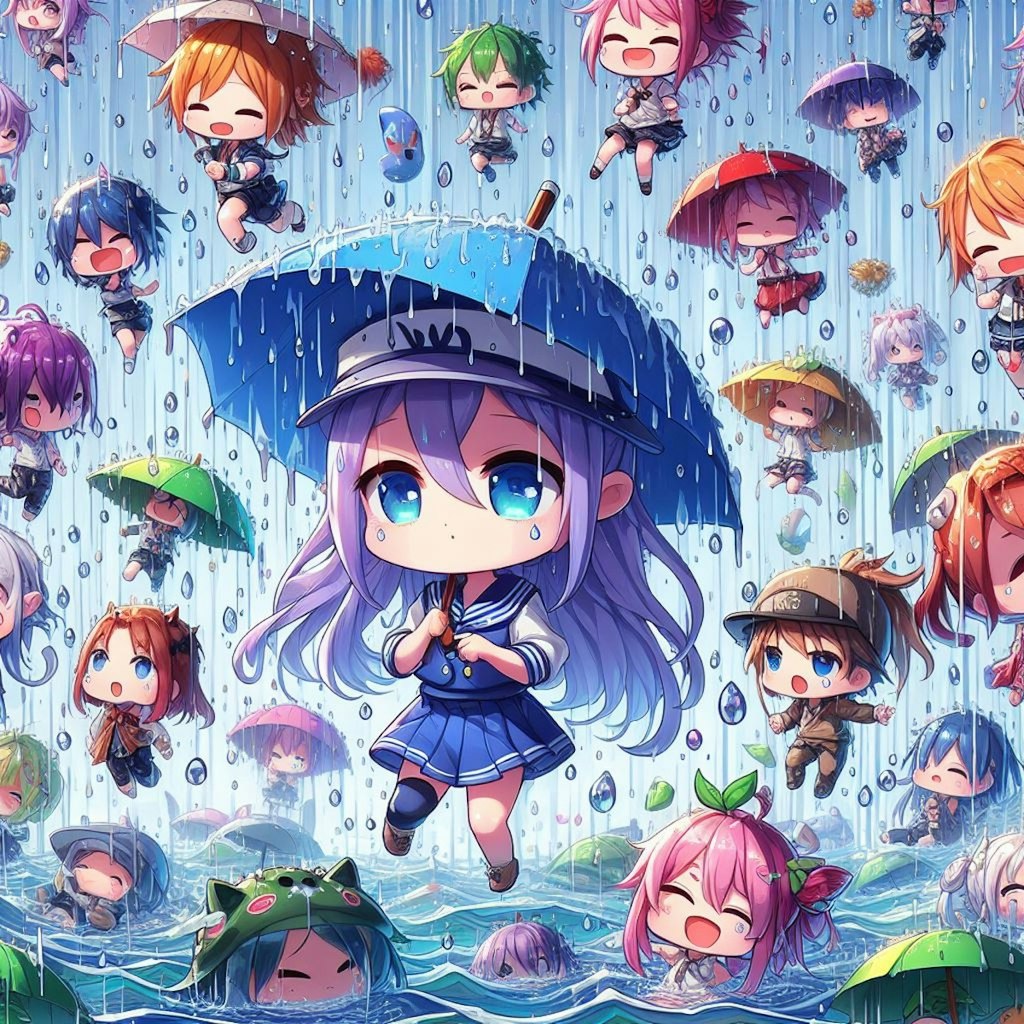 雨のしずくちゃん