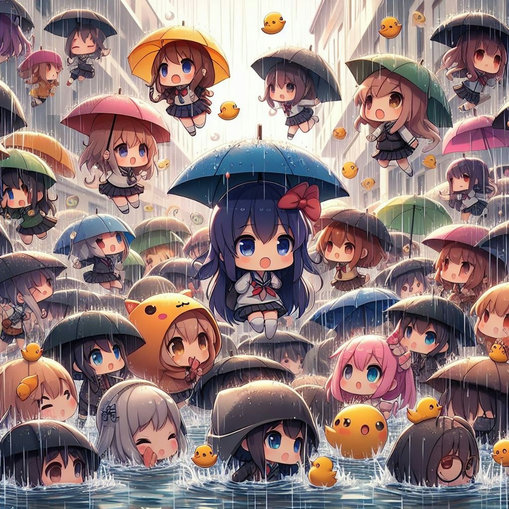 雨のしずくちゃん