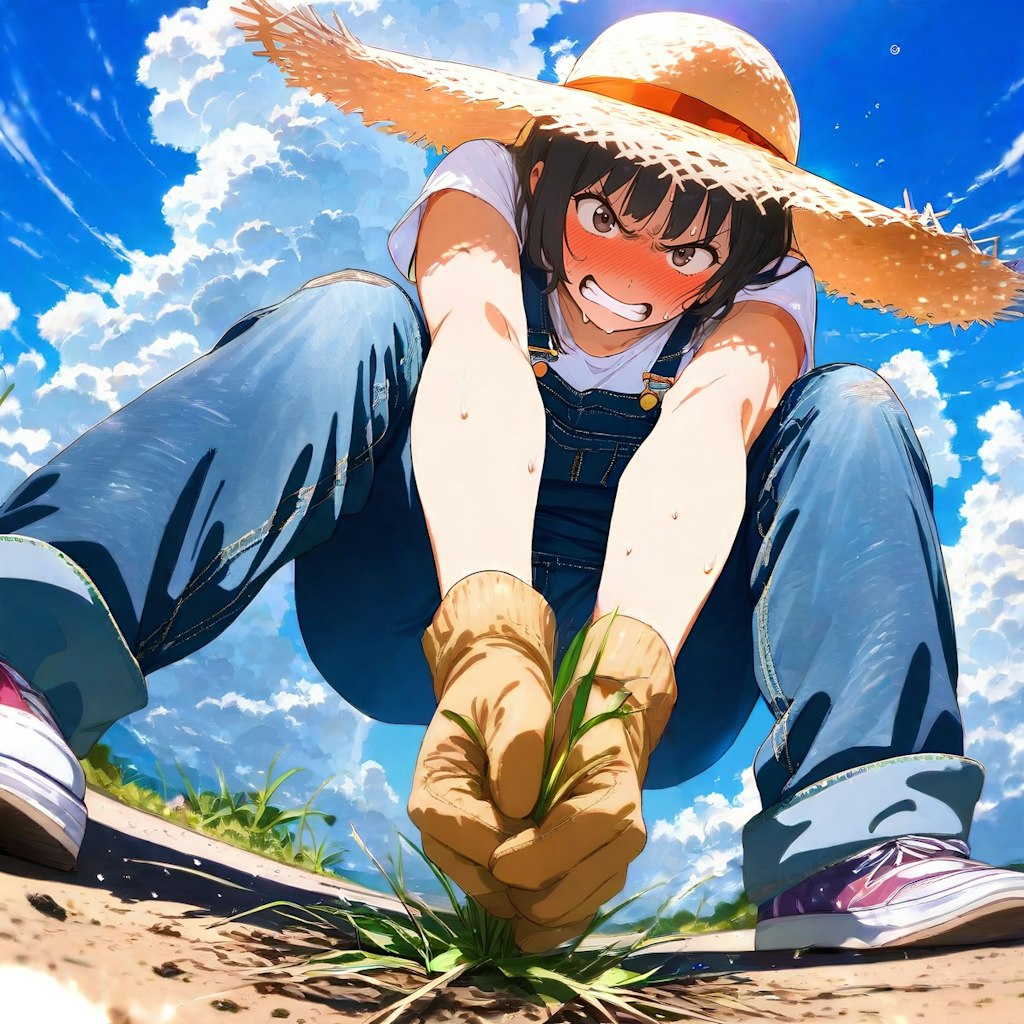 ふんぬ～！！！