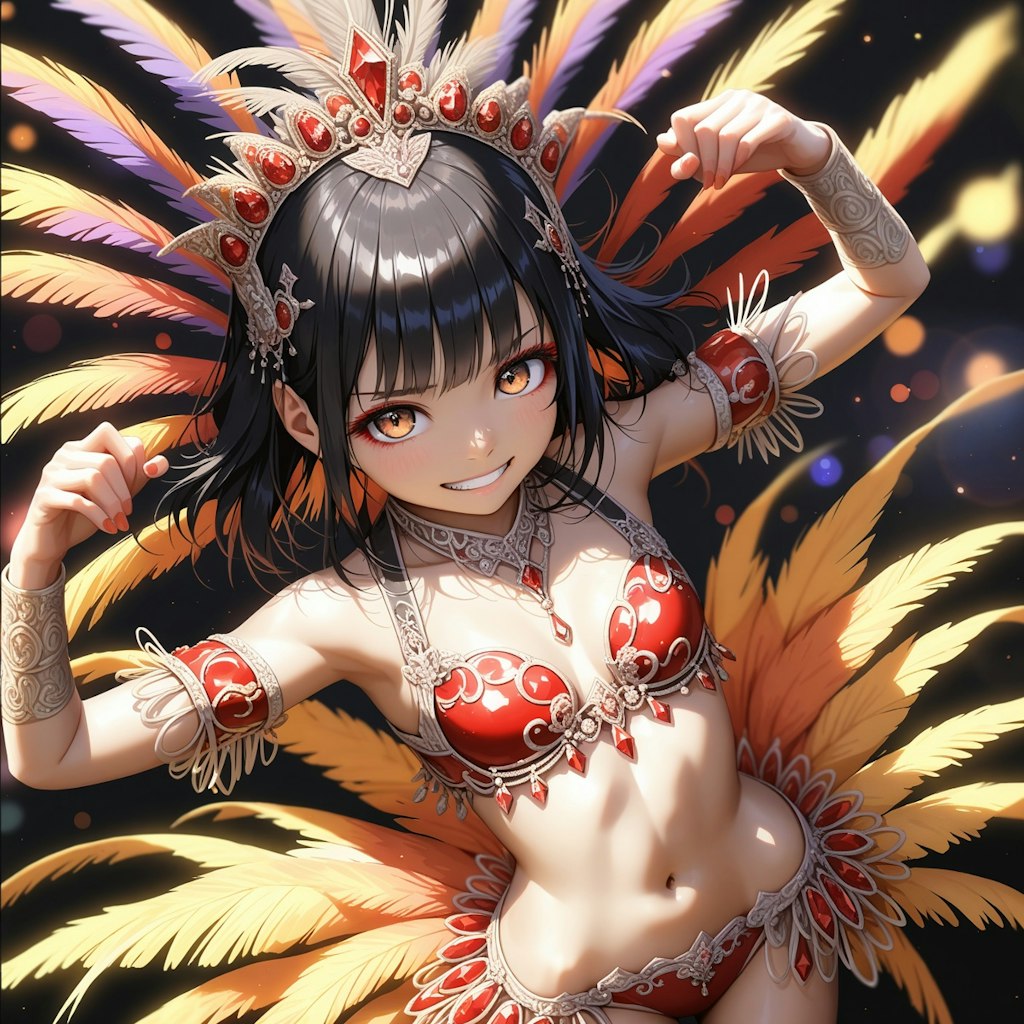 デビルサンバ戦闘員があらわれた！