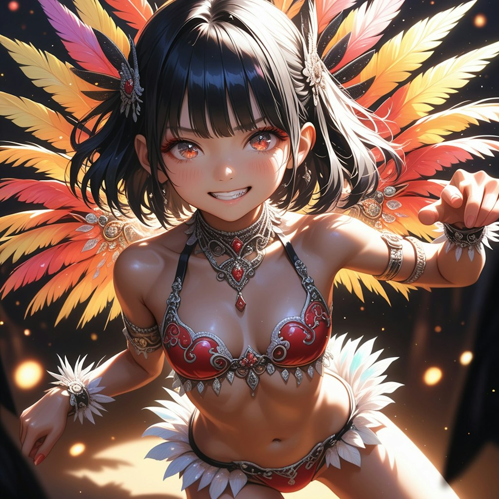 デビルサンバ戦闘員があらわれた！