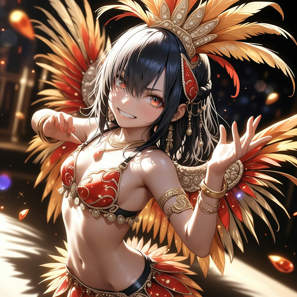 デビルサンバ戦闘員があらわれた！