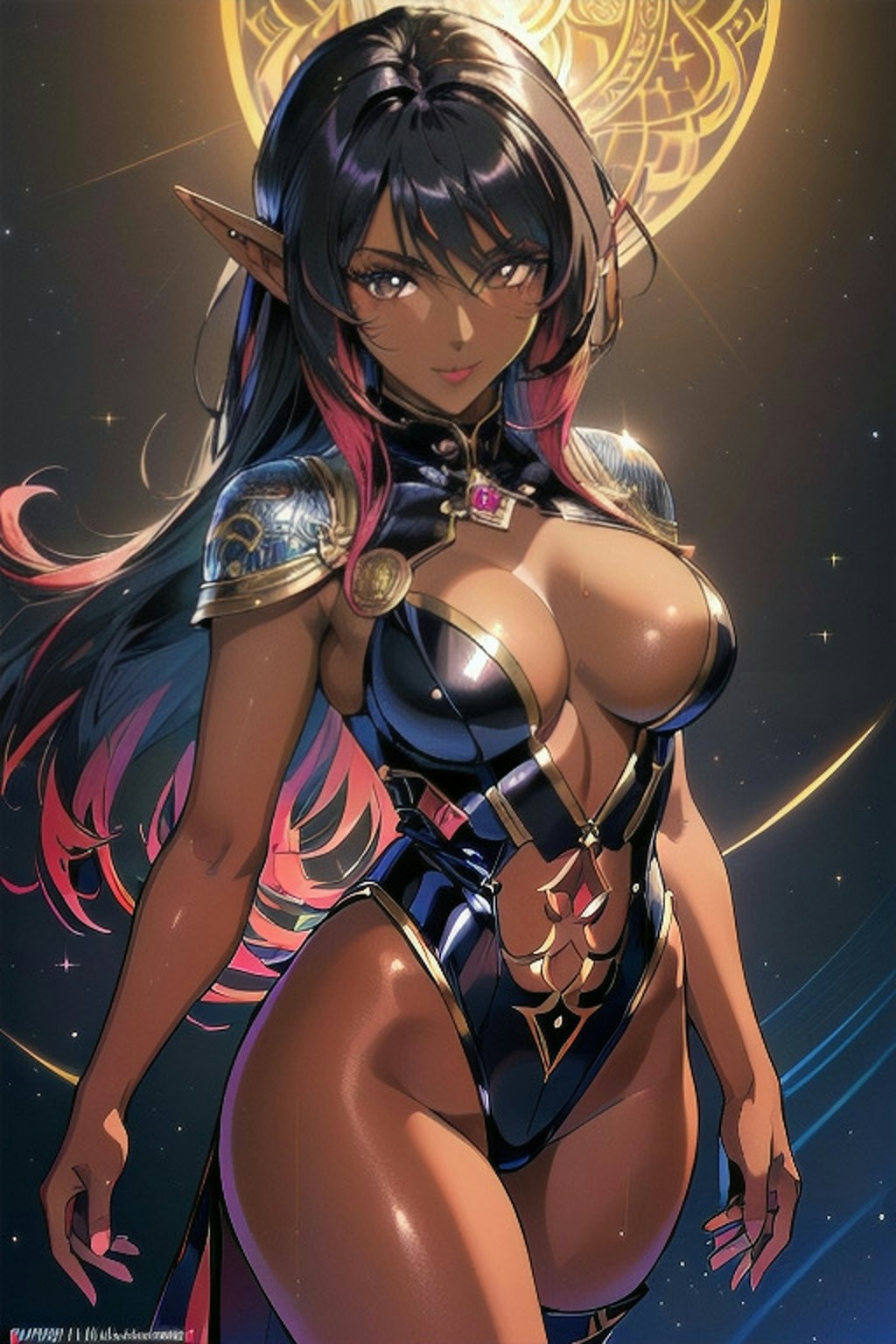 ダークエルフの美女達