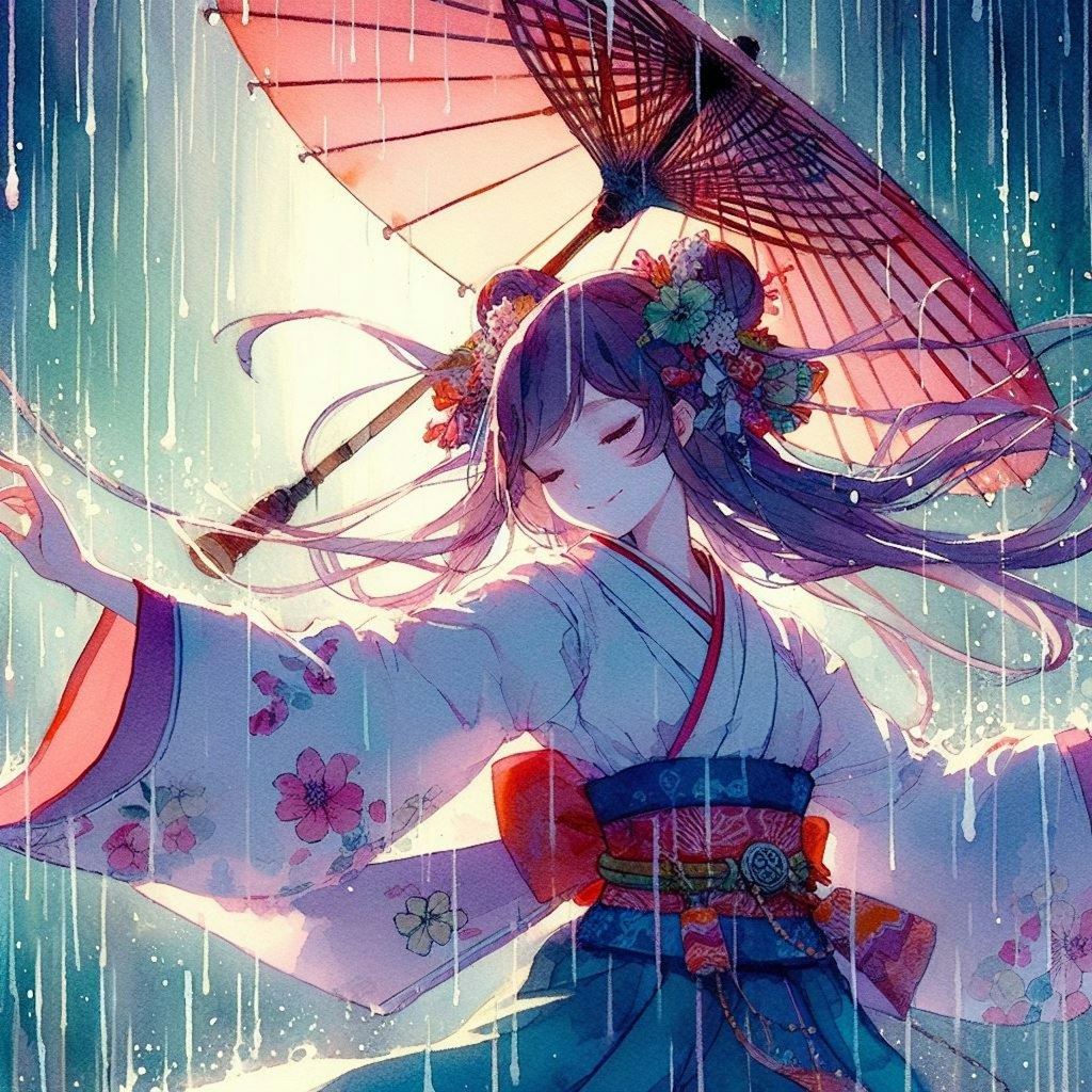 Dancing in the rain