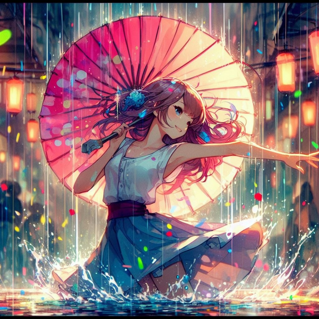 Dancing in the rain