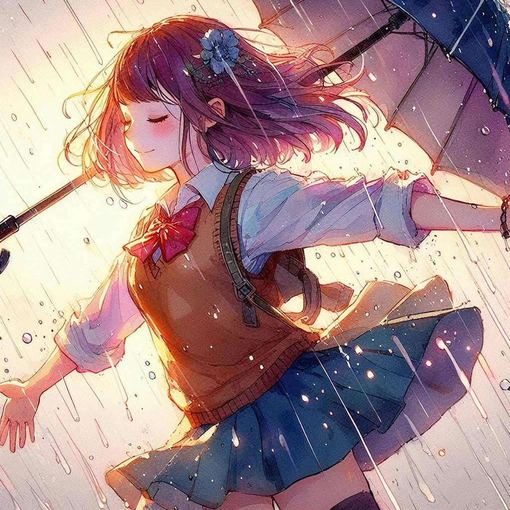 Dancing in the rain