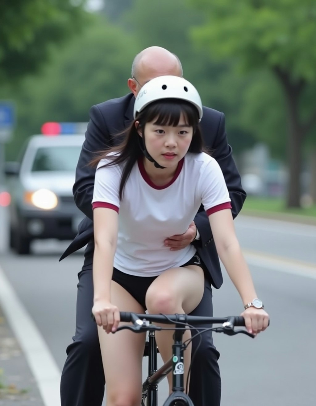 体操服とブルマと自転車と先生