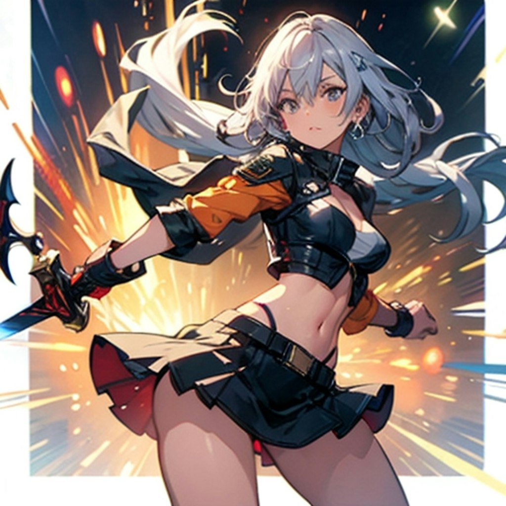 DRAGONSLAYERで竜をたおす女勇者