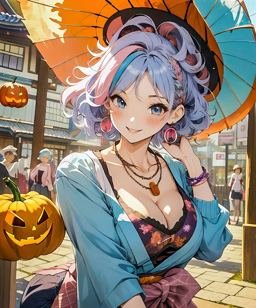 雫ちゃん💧まだ九月半ばですがハロウィン🎃撮影会でしたー