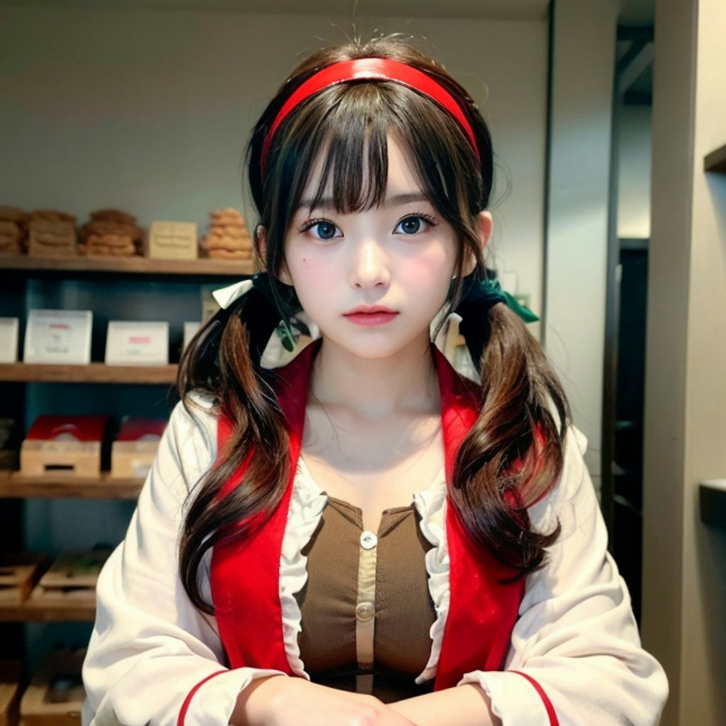 ビスケット屋の看板娘