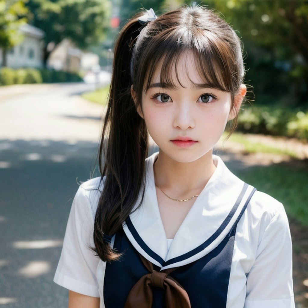 ポニーテっ娘ちゃん